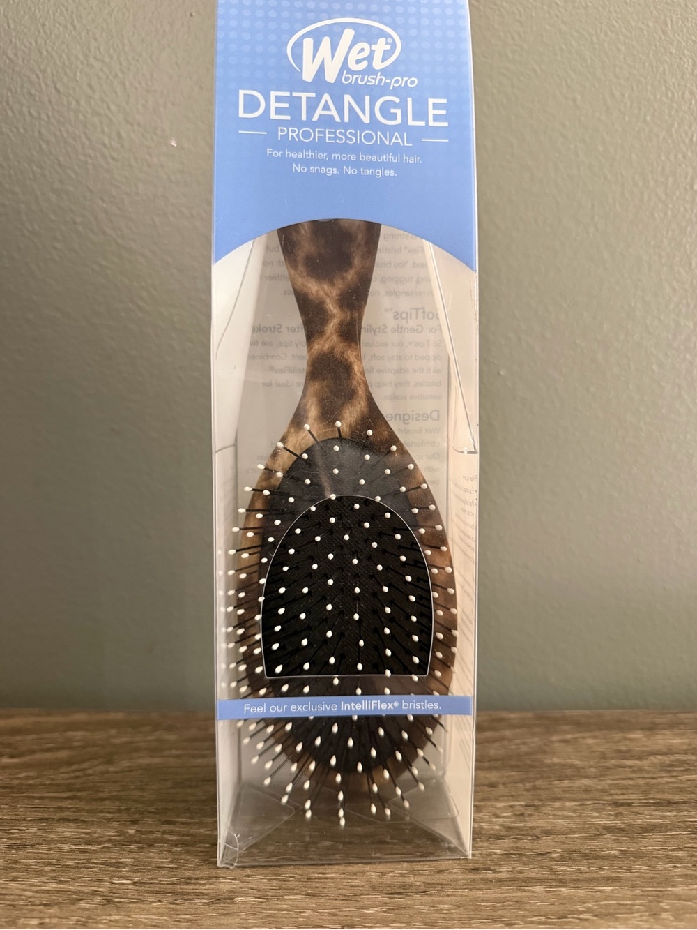 Wet Brush Pro Detangle Paddle Brush - Brown Tortoise